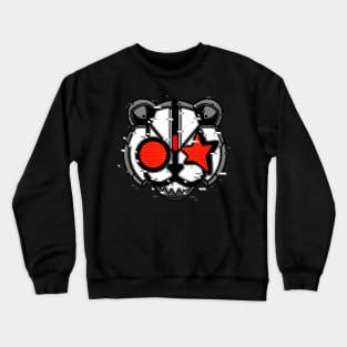 panda head Crewneck Sweatshirt